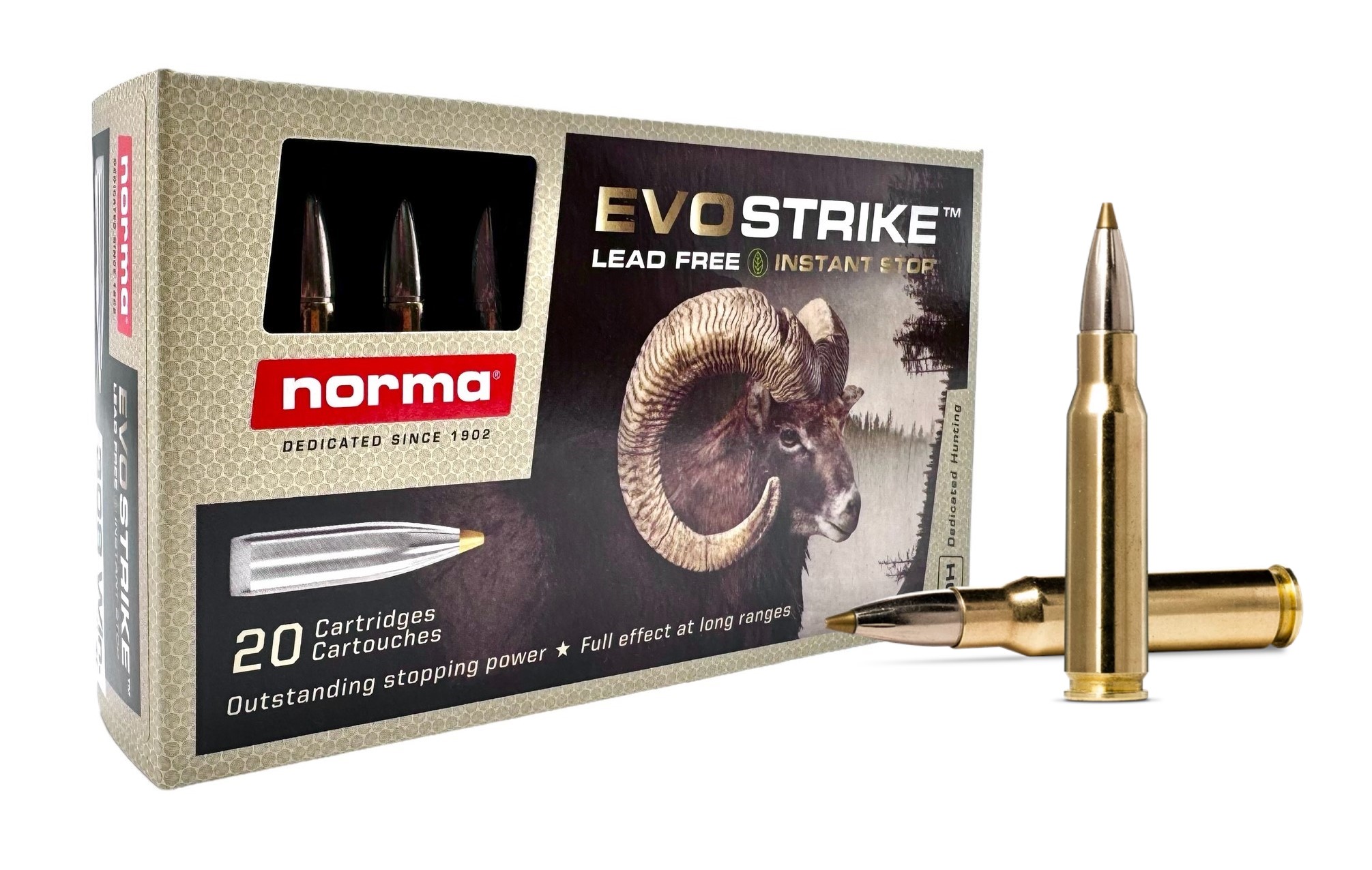 Norma Evostrike 308 Win. 9,0g/139gr